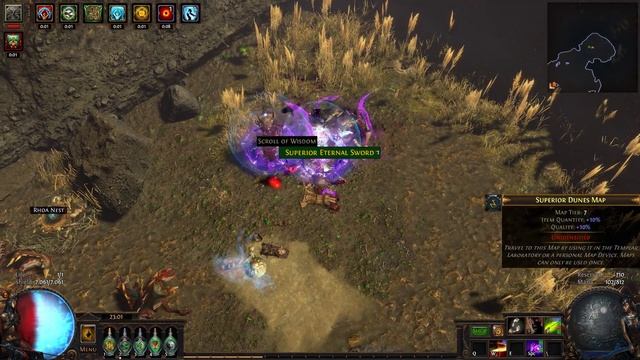 Path of Exile - Death´s Oath Occultist Tier 7 - Casual mapping смотреть онлайн