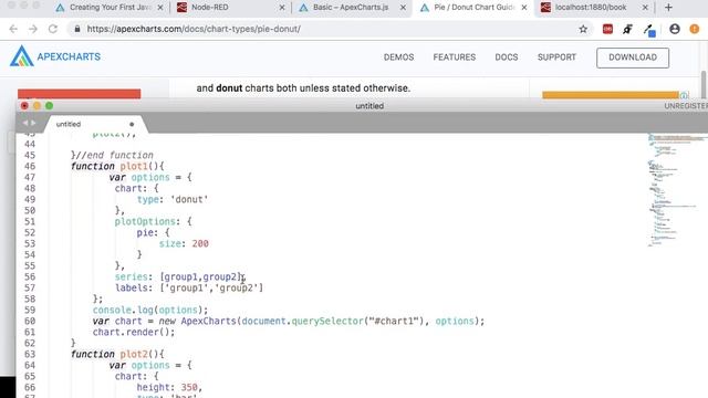 Node-red:Apex Chart смотреть онлайн