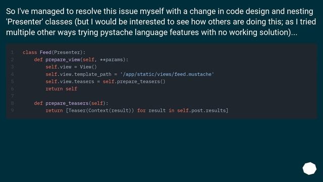 How to render array of data into multiple mustache partials? смотреть онлайн