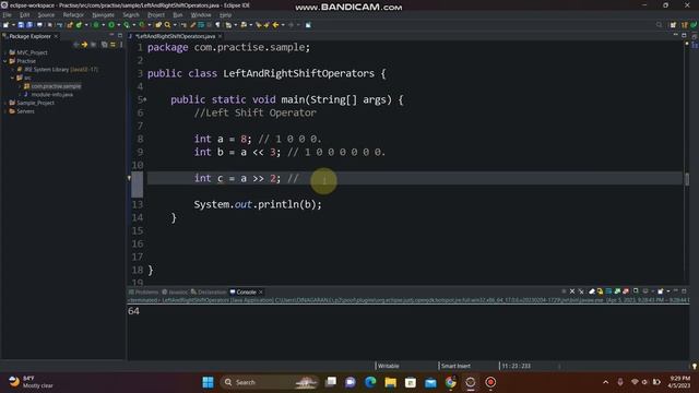 Mastering the Bit Shifting with Java's Left and Right Shift Operators | Java | Tamil | DinaTechy смотреть онлайн