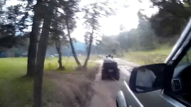 Квадроцикл Panda 500cc тянет УАЗ Патриот смотреть онлайн