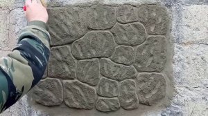 Декоративный камень для украшения стен штукатуркой из цемента и песка. Оригинальная отделка стен.