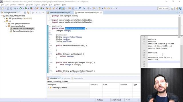 Las anotaciones en Java смотреть онлайн