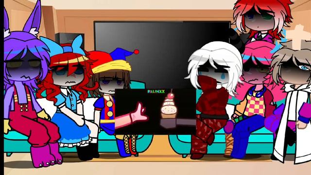 🕷| The Amazing Digital Circus React To Fnaf/Afton Family | Part 1/1 | Gacha |🕷