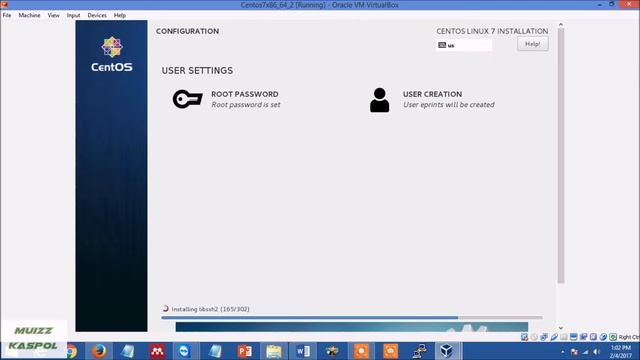 Installing Centos 7x86_64 using Oracle VM VirtualBox Manager смотреть онлайн