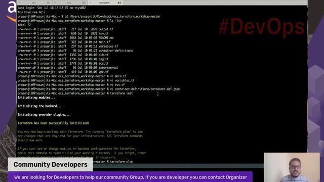 Build ECS Cluster from scratch using Terraform & Deploy a NodeJS React App | Prasanjit Singh смотреть онлайн