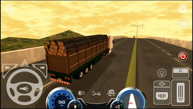 185 Km/h Max Speed Achieved - Mobile Truck Simulator - Android Gameplay FHD смотреть онлайн