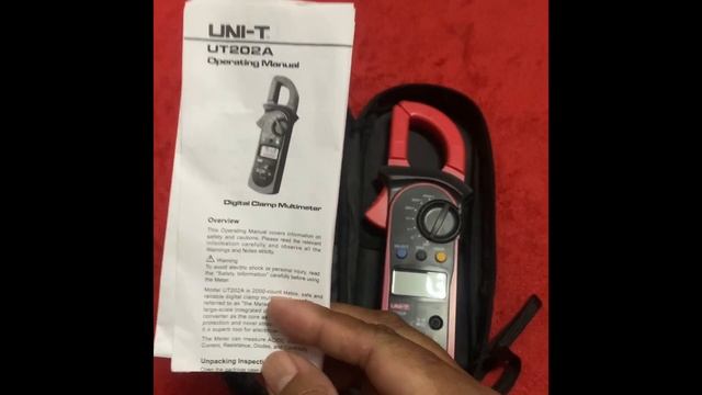 No 1. UNI-T UT202A Digital Clamp Multimeter Malaysia смотреть онлайн