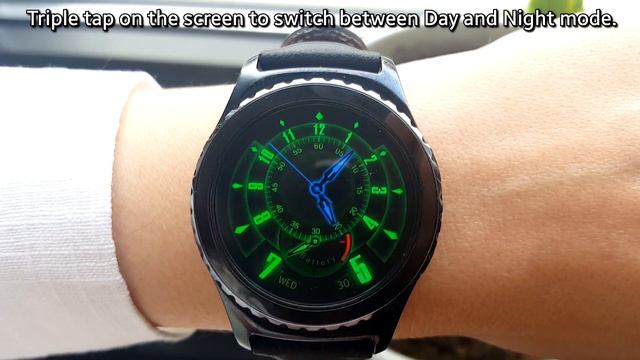 Gear O'Clock : Carbon - Watch face for Samsung Gear S2 and Gear S3 смотреть онлайн