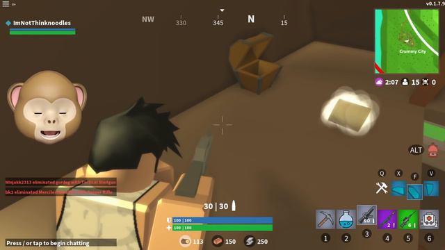VICTORY ROYALE!!!! | ROBLOX FORTNITE ISLAND ROYALE смотреть онлайн