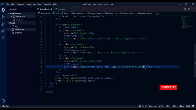 How to make profile page on HTML and CSS tutorial | Web Creator смотреть онлайн