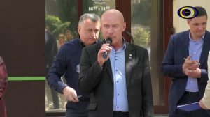 Открытие бювета минеральной воды в санатории "Солнечный"