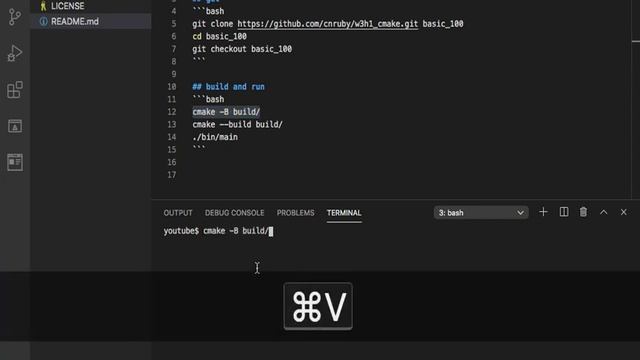 Hello, CMake! Application with C++ and CMake "basic_101" смотреть онлайн