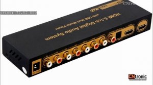 DTS/AC3 5.1 Digital Audio Decoder/Converter 4K*2K HDMI to HDMI Extractor Converter USB S/PDIF...