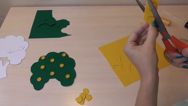 Дидактическая игра по сенсорному развитию для детей младшего дошкольного возраста "Яблочки созрели" смотреть онлайн