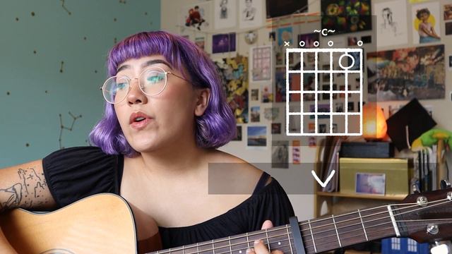 Smoke Signals - Cavetown ft. Tessa Violet // Guitar Tutorial!! (+ instrumental) смотреть онлайн