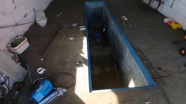Смотровая яма из плоского шифера смотреть онлайн