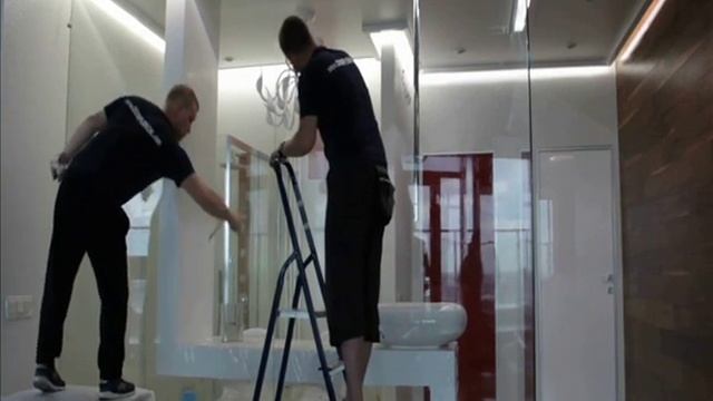 Дом Плёнок. Установка декоративной плёнки на внутреннее остекление квартиры. смотреть онлайн
