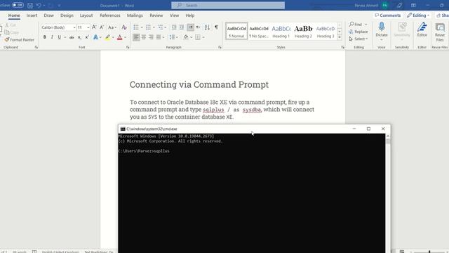 Oracle SQL Tutorial 3 - Installing Oracle Database XE 21c смотреть онлайн