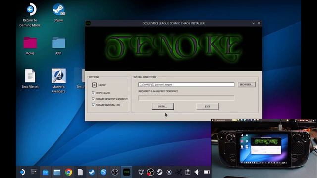 Install Free Games dalam Steam Deck 2023! SteamOS (Crack atau Repack) Senang dan mudah - Method 1 смотреть онлайн