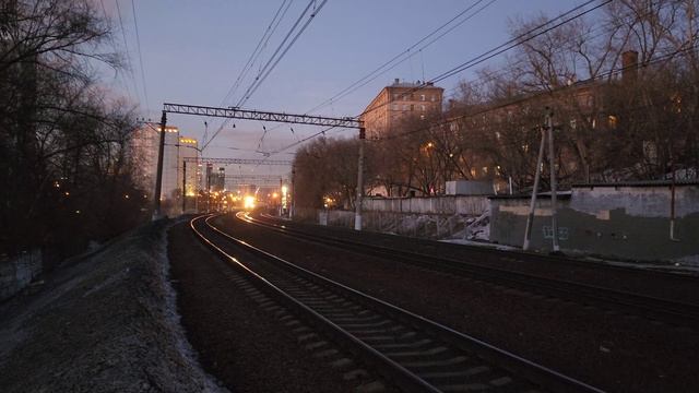 ЭШ2 Евразия, 9-ка Саратов под ЭП20-033, ЭДэшка и РА3-002 до Узловой | окрестности Зила&Тульская смотреть онлайн