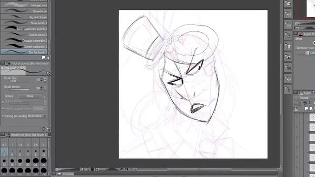 Animation process - Magpie sketch icon смотреть онлайн