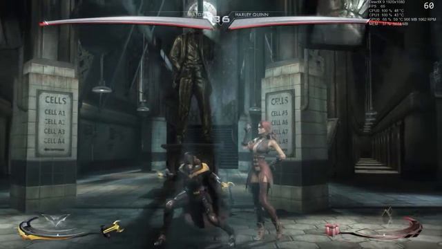 Injustice Gods Among Us G2030/GTX1050Ti Ultra Settings смотреть онлайн