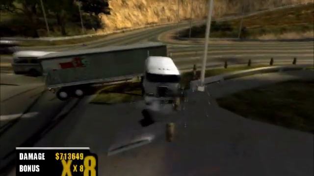 Burnout 2 point of impact Crash смотреть онлайн