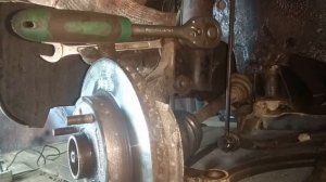 Замена переднего ступичного подшипника на Chevrolet Lacetti своими руками.