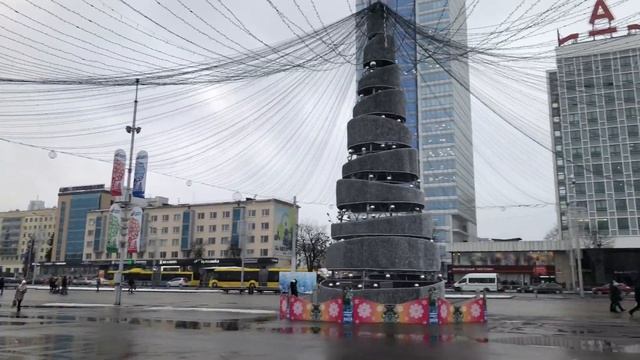 Минск.Minsk.Новогодний Минск.ТрЦ Galleria.Вечерний Минск.ТЦ Галерея.Елки в Минске.Зимний Минск. смотреть онлайн