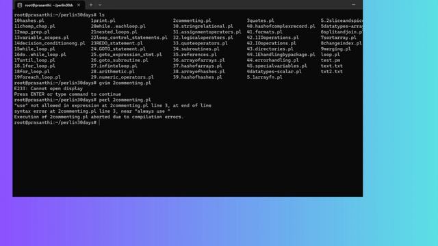 commenting a block of code in #perl #scripting #perlprogramming смотреть онлайн