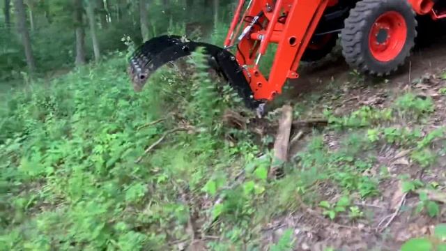 #3 New Toy! 55” Wicked Root Rake Grapple: Clearing Brush