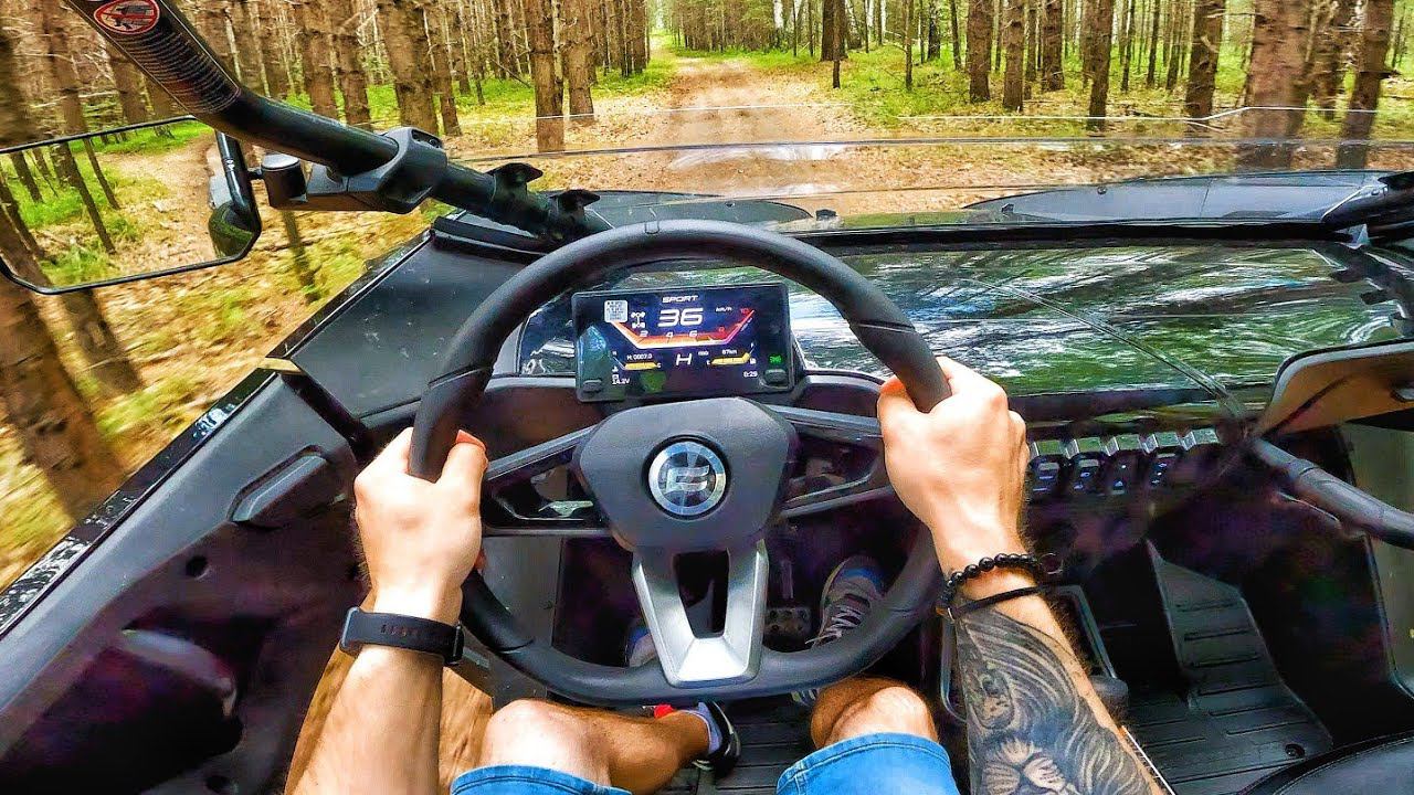 2023 Buggy CFMOTO ZFORCE 1000 (80HP, 4WD) - POV Overview & Test Drive смотреть онлайн