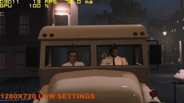 Mafia 3 Gaming MX 110 Benchmark