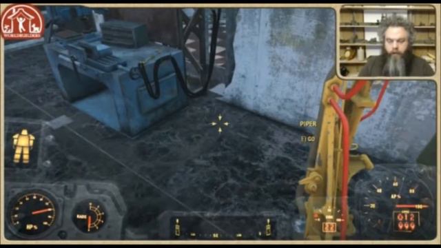 Piper vs Power Armor -- Adventures with Piper -- Patrick Rothfuss Plays Fallout 4 смотреть онлайн