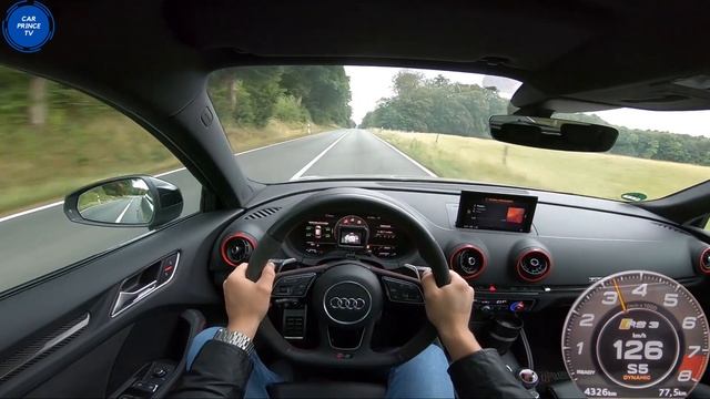 2020 Audi RS3 POV Test DRIVE Sportback 400 HP ACCELERATION смотреть онлайн