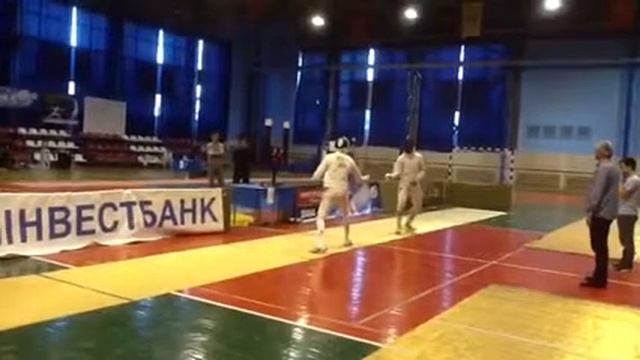 Финал ЧУ 2012. Шпага. Часть 1. смотреть онлайн