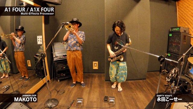 【ついに出た】ZOOM A1 FOUR / A1X FOUR【管楽器用エフェクター！】