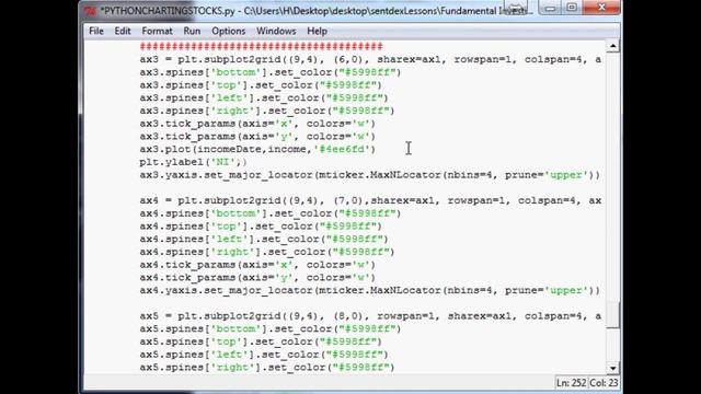 Adding our Historical Earnings to Chart Data Python - Programming for Fundamental Investing Part 17 смотреть онлайн