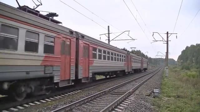 РЖД ЭД9М-0098 Семёнов - Нижний Новгород смотреть онлайн