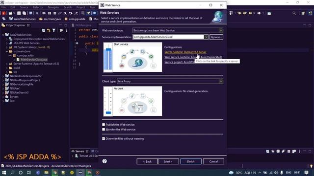 Create Step By Step Axis2 web service project in eclipse смотреть онлайн