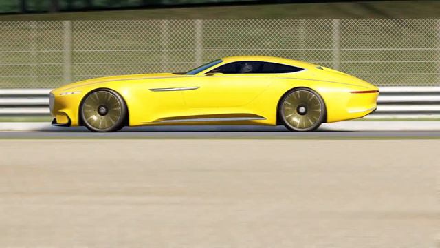Mercedes-Maybach 6 Vision Concept 2016 Vs Porsche 911 GT3 RS (992) 2023 At Monza Full Course