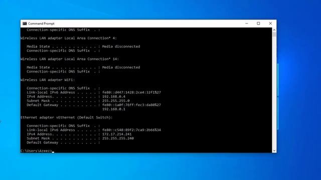 How to Ping an IP address in windows 10 смотреть онлайн