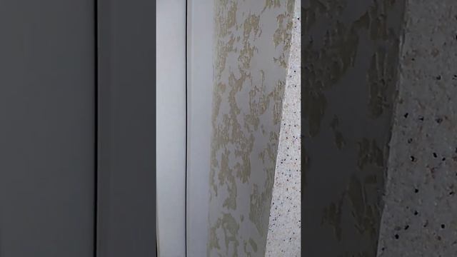 Как можно сделать откосы из простой шпаклевки.