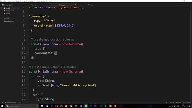 REST API Tutorial (Node, Express & Mongo) #13 - GeoJSON смотреть онлайн