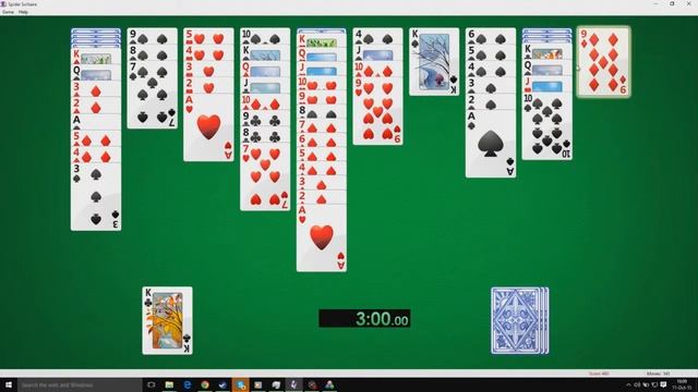 Spider Solitaire Expert 5m 50s смотреть онлайн
