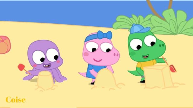 #Dinosaurs For Kids   Funny Scary Dinosaur Cartoon Video   Dinopio Dinosaur #2