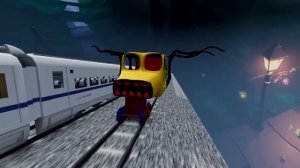 ЦЕЛЫЙ ДЕНЬ УПРАВЛЯЕМ СКОРОСТНЫМ ПОЕЗДОМ! Гонка с Пожирателем-Мутантом Автобус и Поезд Пожиратель.