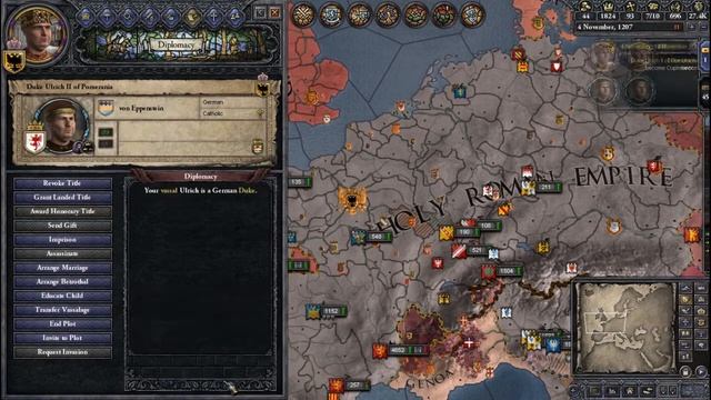 144 Let's Play Crusader Kings 2 Sword of Islam Brandenburg смотреть онлайн
