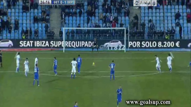 Примера. Хетафе - Депортиво - 3:1 (2/02/2013) смотреть онлайн